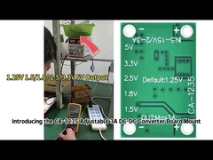 Ασβέστιο-1235 βήμα - κάτω από το διευθετήσιμο ενισχυτή πινάκων με το τσιπ MP1495