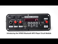 2x10W 7.4V Μικροφώνημα Στρατιωτικό Ηχείο Ασύρματες επιλογές καλωδίων Διασύνδεση FM Ραδιοφωνική Κάρτα Ακούσματος BT Αποκωδικοποίηση