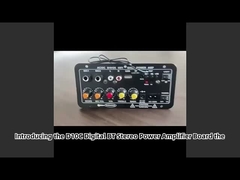 Πίνακα ενισχυτή ισχύος Υποσύγχρονο υποσύγχρονο διπλό μικρόφωνο Πίνακα ήχου Καραόκε D10C Ψηφιακό BT Στερεόφωνο 24V/220V