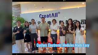 CreatAll Electronics New Office και Custom Module Solutions