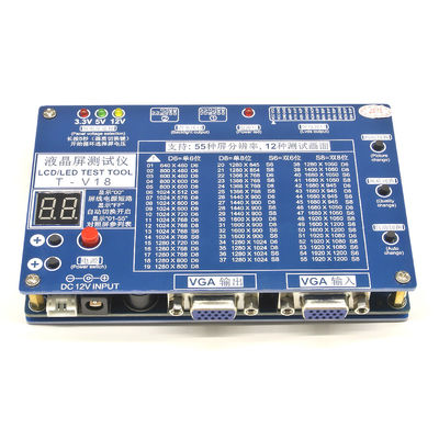 Εργαλείο ελέγχου πάνελ LED LCD τηλεόρασης Laptop 7-84 ιντσών με καλώδια διεπαφής LVDS και υποστήριξη inverter