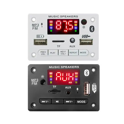 6V 12V Bluetooth 5,0 ασύρματο αυτοκίνητο USB ενότητας πινάκων Mp3 αποκωδικοποιώντας