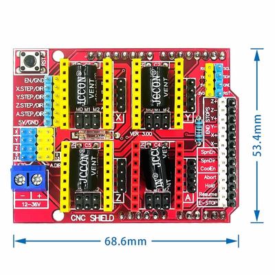 A4988 Διοικητικός πίνακας 3D εκτυπωτής CNC Shield V3 μηχανή χαρακτικής πίνακας επέκτασης