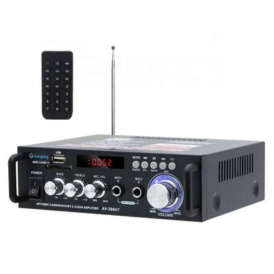 Στερεοφωνικός ενισχυτής ήχου 120W LDZS AV-298BT με ασύρματο BT 2.0 και ποιότητα ήχου HIFI