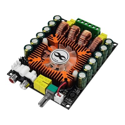 Πλακέτα ενισχυτή ήχου 160W TDA7498E με λειτουργία BTL και ανεμιστήρα ψύξης ψηφιακό στερεοφωνικό ενισχυτή ισχύος