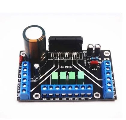 Ενίσχυρη TDA7388 πλατφόρμα ενισχυτή ήχου DC 12V Τέσσερα κανάλια 4 x 41W για υπολογιστές και αυτοκίνητα