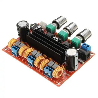 TPA3116D2 Ενότητα ενισχυτή 50Wx2 + 100W 2.1 Διάδρομος ψηφιακού ενισχυτή ισχύος με είσοδο DC 12-24V