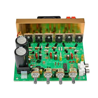 240W High Power Subwoofer Amplifier Board με διπλή είσοδο AC18-24V και 3*80W Peak Output για οικιακό θέατρο