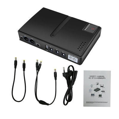 Μίνι 10400mAh 36W αδιάλειπτη παροχή ρεύματος (UPS) για router modem κάμερα ασφαλείας CCTV AC DC ρυθμιζόμενη πηγή ρεύματος