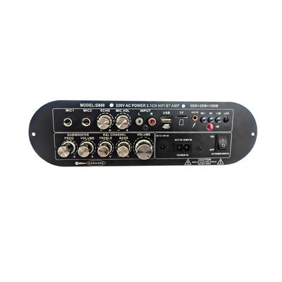 D800 Επαγγελματίας DJ/Καραόκε Bluetooth ψηφιακό ενισχυτή 2.0 κανάλι 12V επαναφορτιζόμενο υποσύχναστο υψηλής / χαμηλής έντασης υψηλής ισχύος