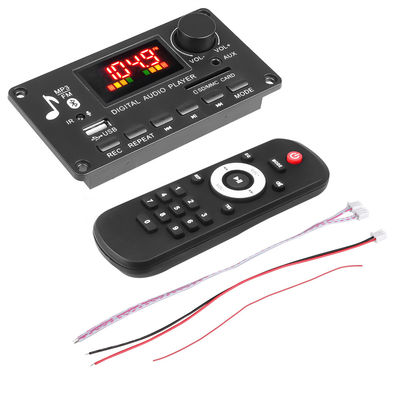 80W Amplifier Board Ασύρματη μουσική αυτοκινήτου Mp3 Decoder Player Χειροκίνητη μονάδα DC 5V-26V FM Ραδιοφωνική ηχητική μονάδα