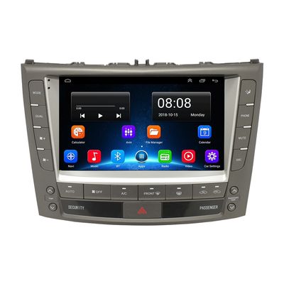 2 Din Android Αυτοκινητό Στερεόφωνο GPS MP5 Player Πίνακας ελέγχου Εγκαταστημένος DVD Player Luxury Sedan IS IS250 IS300 IS350 2005-2012 Μοντέλα
