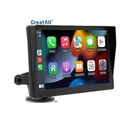Creatall 9 ιντσών φορητό αυτοκίνητο MP5 Player HD αντίστροφη εικόνα για Bluetooth ασύρματο Carplay Δισκότοπο τοποθέτησης USB σύνδεση