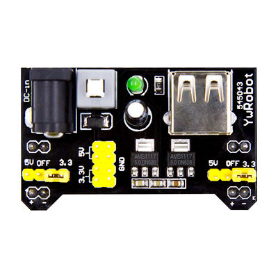 Breadboard ενότητα Psu 3.3v PCB &amp; Breadboard 5v Solderless πίνακας παροχής ηλεκτρικού ρεύματος
