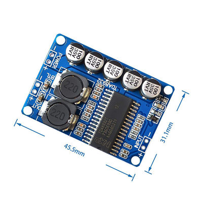 TDA8932 Μονάδα ψηφιακού ενισχυτή ισχύος 35W με υψηλή απόδοση και σύνθετη αντίσταση ηχείων 4/6/8 Ohm