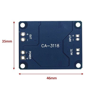 CA-3118 DC12-24V ενισχυτής ήχου TPA3118 1*60W AMP