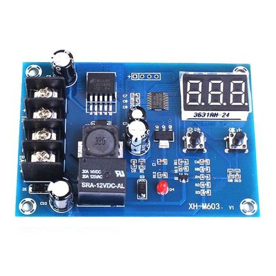 Xh-M603 πίνακας κυκλωμάτων φορτιστών μπαταριών πινάκων 12-24V 18650 προστασίας φορτιστών μπαταριών