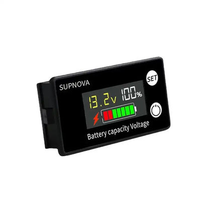 Όξινος ψηφιακός μετρητής 12V-84V βολτ μοτοσικλετών βολτόμετρων αμπερόμετρων μολύβδου
