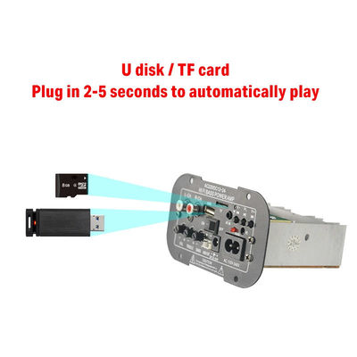 Πλακέτα ενισχυτή ραδιοφώνου Bluetooth 5.0 FM με ισχύ 100W για ήχο σπιτιού και αυτοκινήτου
