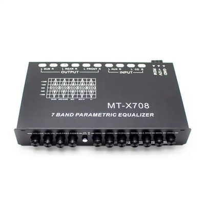 24v ενισχυτής EQ5 Segment Aux Equalizer Αυτοκινητό ήχο EQ συντονισμός crossover