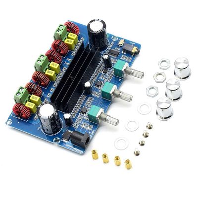 CA-3166B Bluetooth 5.0 Amplifier Board 2*50W+100W 2.1 Channel TPA3116D2 με DC12~24V τροφοδοσία