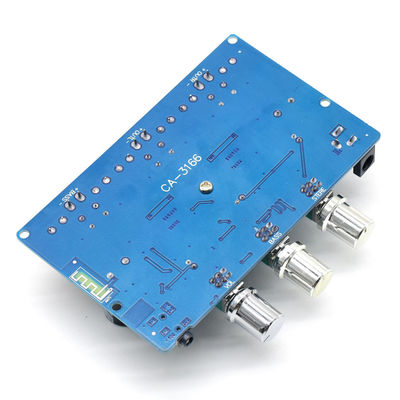 CA-3166B Bluetooth 5.0 Amplifier Board 2*50W+100W 2.1 Channel TPA3116D2 με DC12~24V τροφοδοσία