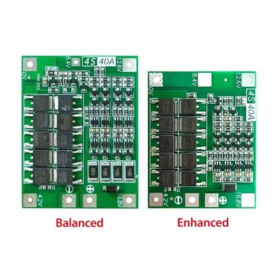 CA-4S-40A Φορτιστή μπαταριών λιθόιο Lipo Cell Module PCB BMS Προστατευτική επιφάνεια για τρυπαντικό κινητήρα 12.6V με ισορροπία