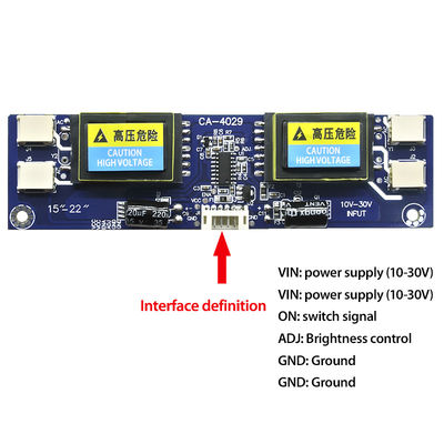 CA-4029 4 Φώτα Inverter Δελτίο LED Φώτα πίσω Δελτίο οδηγού 15-22 ίντσες Για PC Monitor AVT4029
