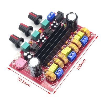 CA-3116P Ψηφιακή μονάδα ενισχυτή με τσιπ TPA3116D2 50Wx2+100W εξόδου και τάση DC12-24V