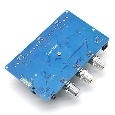 CA-3166B Πίνακας ψηφιακού ενισχυτή ισχύος DC12-24V 50Wx2+100W με Bluetooth 5.0 Class D Audio Module