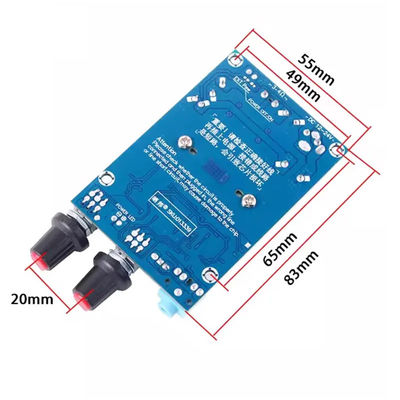 CA-3316A Πίνακας ψηφιακού ενισχυτή ισχύος 100W Στερεοφωνική τάξη D 12-24V BASS AMP TPA3116