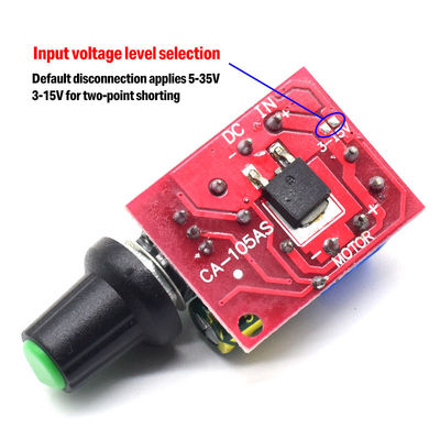CA-105AS 35V 5A 90W PWM ρυθμιστής ταχύτητας κινητήρα ρυθμίστε το διακόπτη επιφάνειας για σκούρευση LED