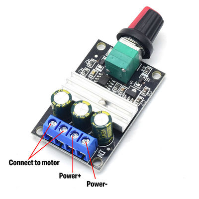 CA-103A PWM DC ρυθμιστής ταχύτητας κινητήρα 6V 12V 24V 28V 3A Switcher ταχύτητας 1203BK