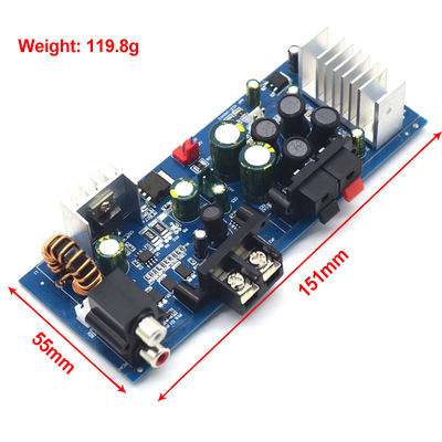 TPA3116 Ψηφιακή πλακέτα ενισχυτή υπογούφερ 2*50W 8-24V Επαγγελματική ενίσχυση διπλού καναλιού
