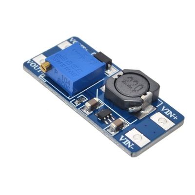 Τύπος τοποθέτησης MT3608 2A 2-24V DC-DC Boost Converter Board για ρυθμιζόμενη παροχή ρεύματος