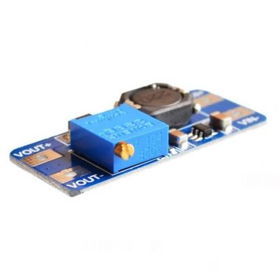 Τύπος τοποθέτησης MT3608 2A 2-24V DC-DC Boost Converter Board για ρυθμιζόμενη παροχή ρεύματος