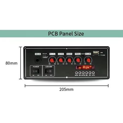 2x20W φωνητικός ηχογράφος 7.4V μπαταρία Bluetooth ενισχυτικό πλακέτο με αποκωδικοποιητή ήχου για ομιλητές τρολεϊ