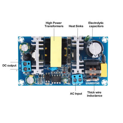 24V 50W διακόπτης παροχής ηλεκτρικής ενέργειας AD-DC μονάδα ισχύος για βιομηχανικά συστήματα ελέγχου