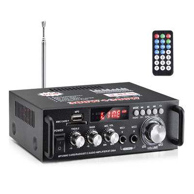 300W ψηφιακός ενισχυτής ισχύος ήχου HIFI με οθόνη LCD και Bluetooth