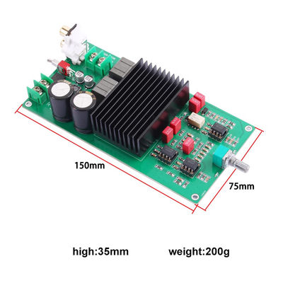 Δύναμη 600W Μονό HIFI ψηφιακά ενισχυτικά πλαίσια για δέκτες 2.0 κανάλια Professional