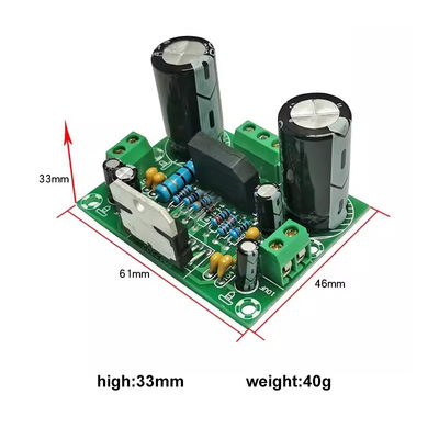 100W Mono Amplifier Board TDA7293 Διπλή τροφοδοσία ηλεκτρικής ενέργειας AC12-32V για 2 κανάλια 2.0