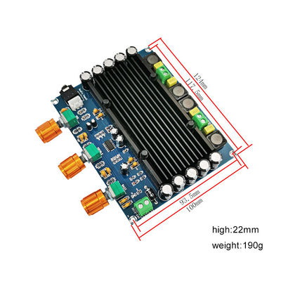 2 κανάλια Επαγγελματικός ενισχυτής 150W TPA3116D2 Ψηφιακή ηχητική πλακέτα για συστήματα υψηλής ισχύος
