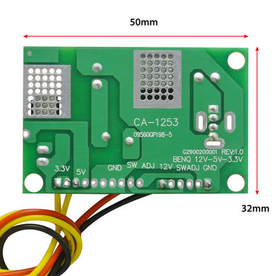 12V έως 5V έως 3,3V LCD μονάδα τροφοδοσίας συνεχούς ρεύματος (DC converter board) με ολοκληρωμένο κύκλωμα