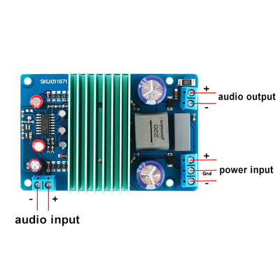 Υψηλής ισχύος 250W Τάξη D HIFI ψηφιακό ενισχυτή επιφάνειας LM3886 δέκτη για επαγγελματία
