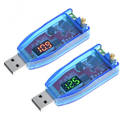 Ρυθμίσιμο ποταμομετρητή USB Step Up/Down μετατροπέα για LED DC-DC 5V σε DC 1-24V ισχύ