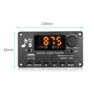 Υψηλής ισχύος Bluetooth Module Car Amplifier Motherboard για υποστήριξη APE Audio Format