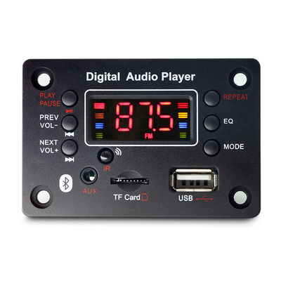 Πίνακα αποκωδικοποίησης MP3 BLUETOOTH με λειτουργία καταγραφής φωνής USB FM Radio Υποστηρίζει τη χρήση WAV και την οθόνη Ναι