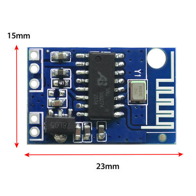 Ψηφιακή ισχύς Bluetooth 5.1 Δελτίο ενισχυτή ήχου 12VDC Μοντέλο ενισχυτή ομιλητή 23*15MM