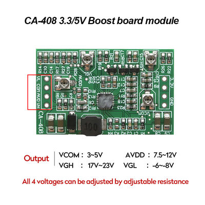 Φωτογραφία Creatall CA-408 Ενσωματωμένο LCD TCON Board 5v DC-DC Buck Boost Module με 4 ρυθμιζόμενη τροφοδοσία τηλεόρασης LED VGL VGH VCOM.AVDD