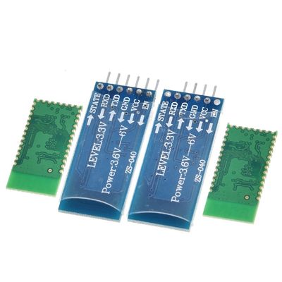 Ασύρματη μονάδα Bluetooth HC-05 HC-06 RF δέκτη με 2.4G συχνότητα 3.3V TTL επίπεδο και 10 μέτρα εύρος μετατροπέα UART